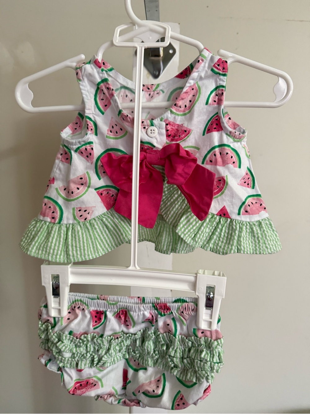 Goodlad Watermelon Ruffle Butt Diaper Set - Picture 5 of 9